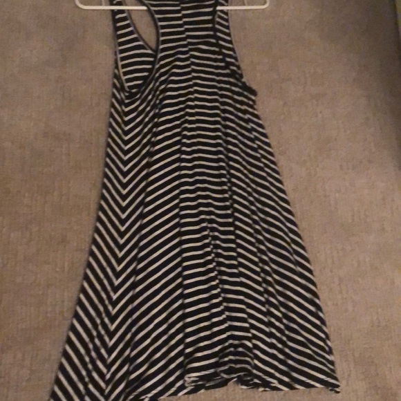 Black and white tank top dress - Picture 2 of 2